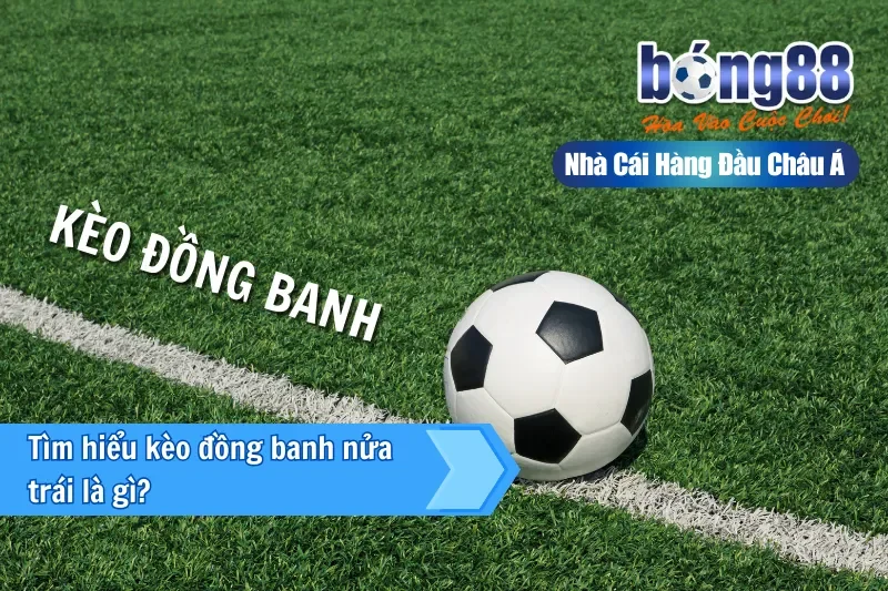 Tìm hiểu kèo đồng banh nửa trái là gì? 