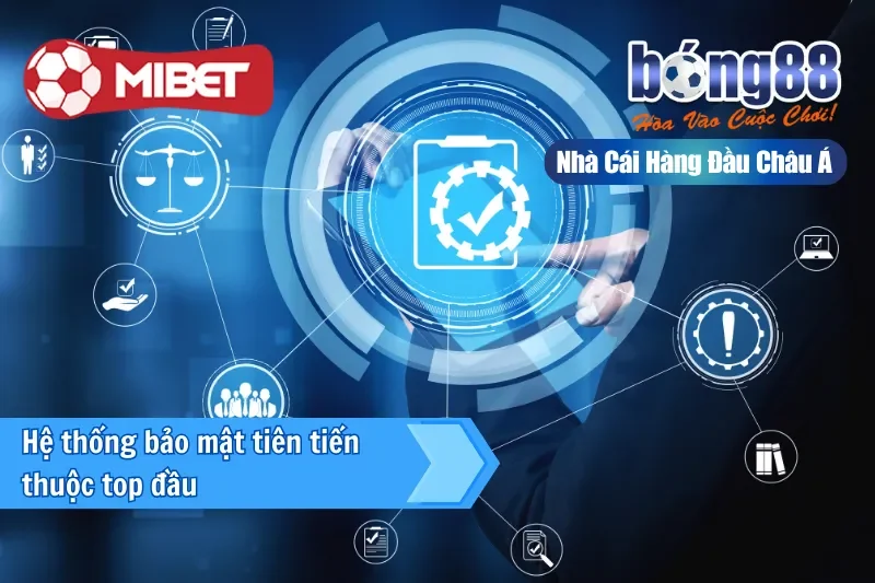 Đại Lý Mibet 6 Hệ thống bảo mật tiên tiến thuộc top đầu